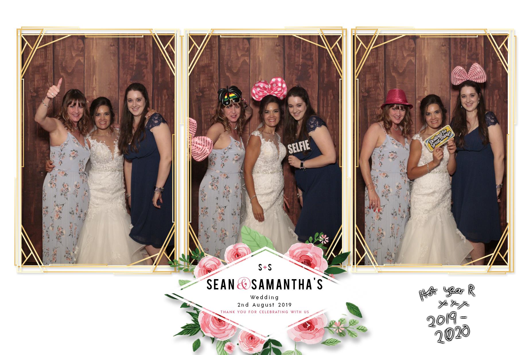 Samantha & Sean's Wedding | View more photos from the event at gallery.myphotoboothexperience.co.uk/u/MyPhotoBoothExperienceLtd/Samantha-Seans-Wedding